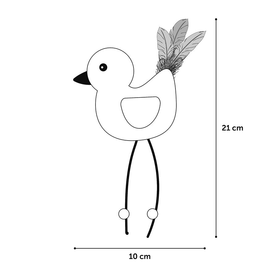 Flamingo JG aves surtidas de peluche para gatos Imagen numero 7